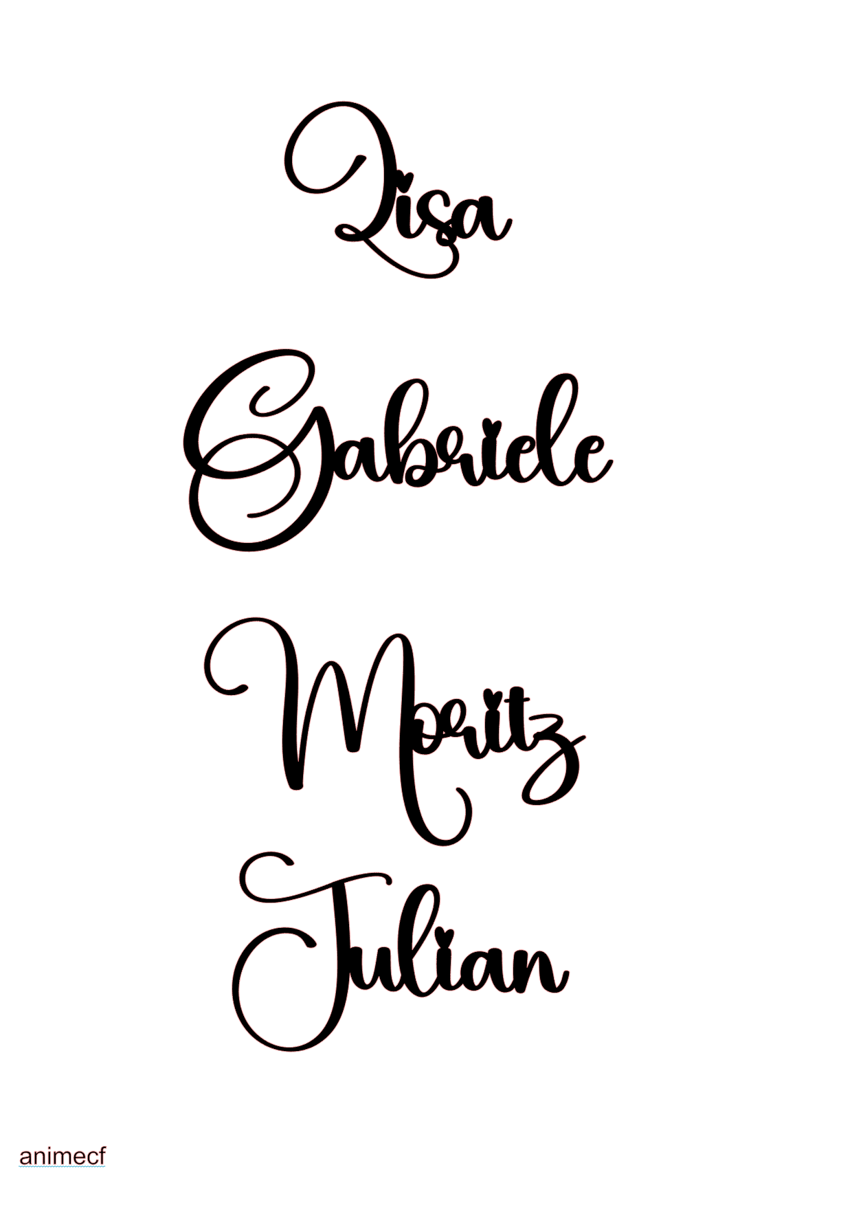 Personalisierter Acryl-Cake-Topper mit Namen und Zahl – Bild 3