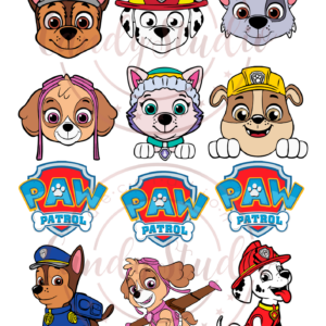 Essbarer Tortenaufleger - Hunde im Einsatz