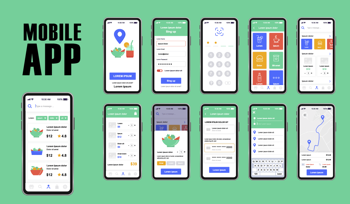We will do mobile app ui design