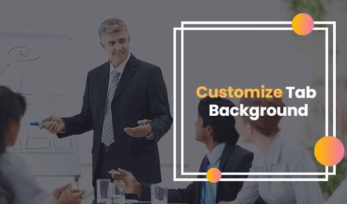 Customize Tab Background  For NB Designer