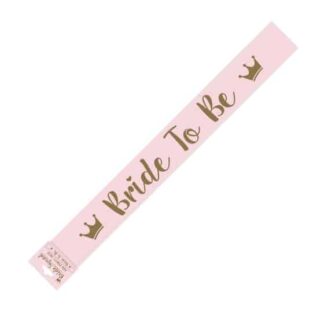 Bride To Be Sash