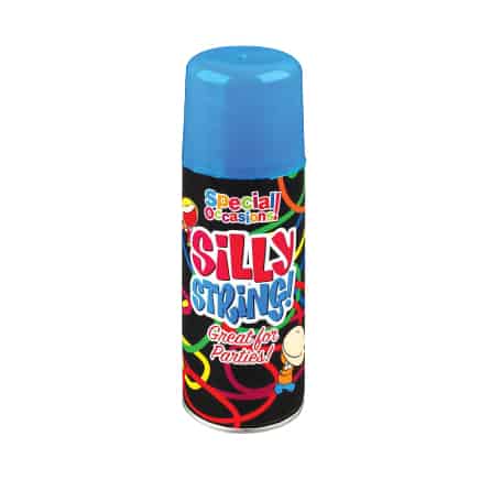 Silly String Blue