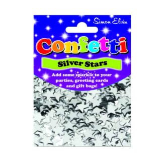 CONFETTI SILVER STAR