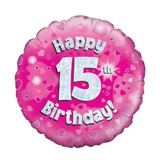 PINK FOIL BALLOON 15
