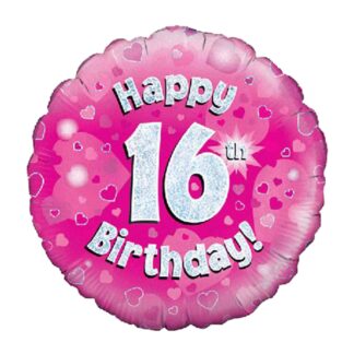 PINK FOIL BALLOON 16
