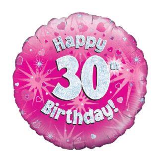 PINK FOIL BALLOON 30