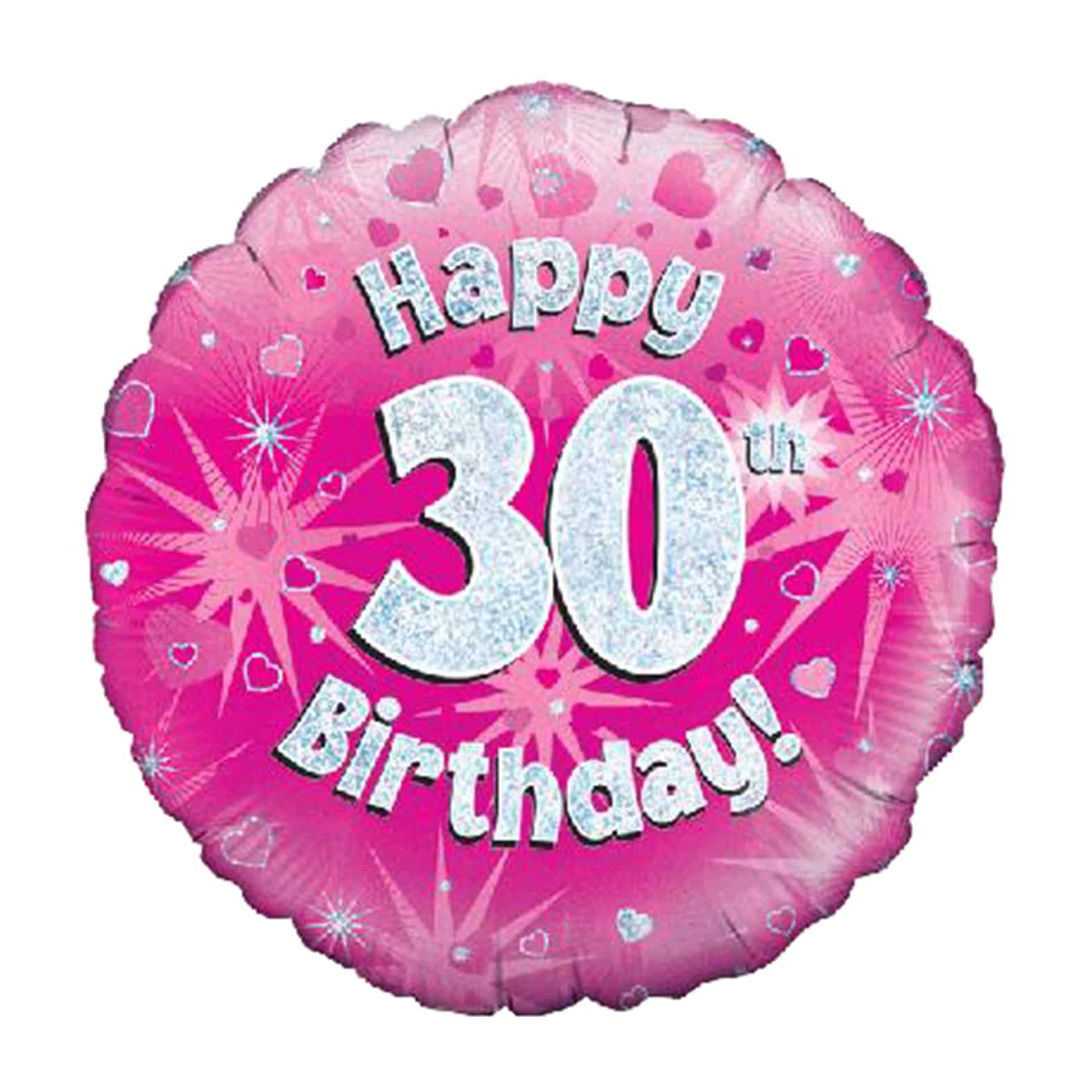PINK FOIL BALLOON 30