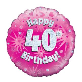 PINK FOIL BALLOON 40