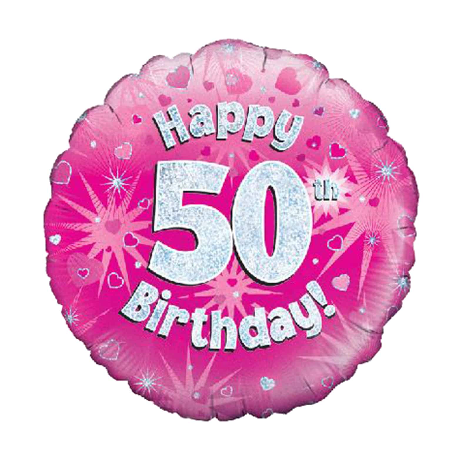 PINK FOIL BALLOON 50