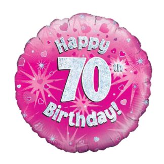 PINK FOIL BALLOON 70