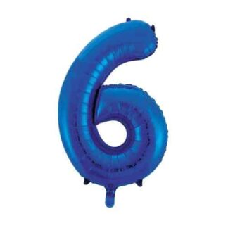 GIANT No.6 BLUE BALLOON