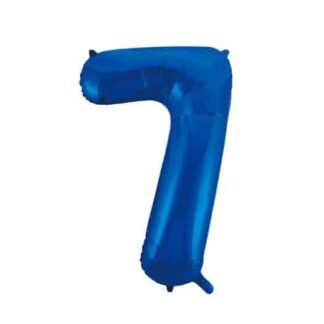 GIANT No.7 BLUE BALLOON