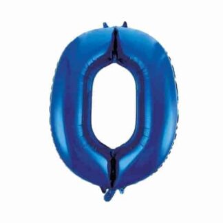 GIANT No.0 BLUE BALLOON