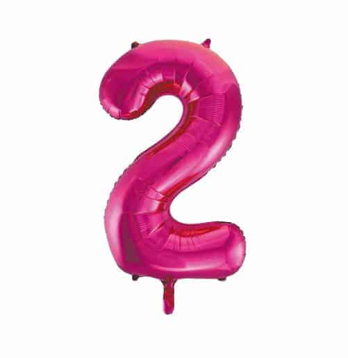 GIANT No.2 PINK BALLOON