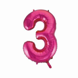 GIANT No.3 PINK BALLOON