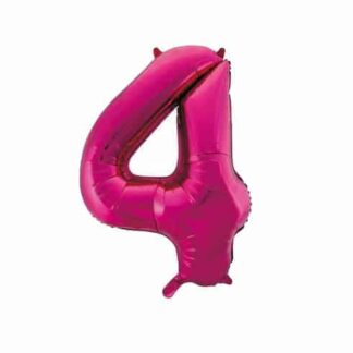 GIANT No.4 PINK BALLOON