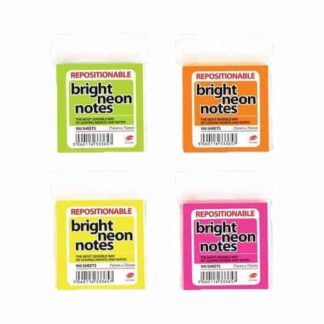 STATIONERY POST-IT NOTES NEON