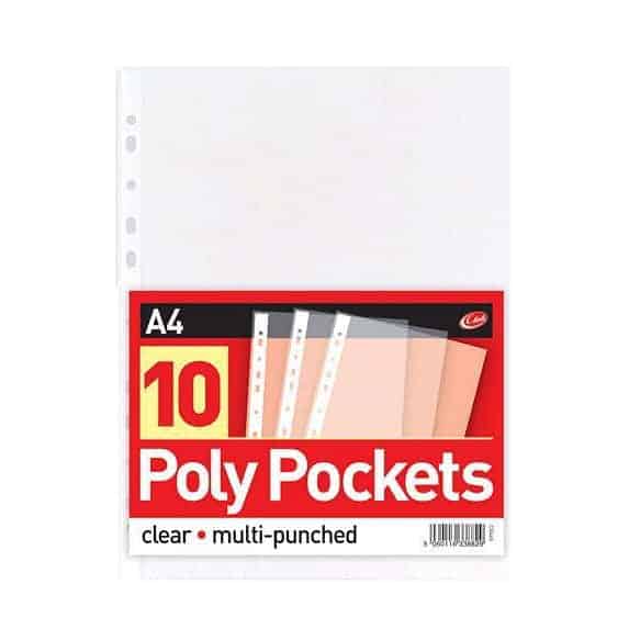 PUNCH POCKETS A4