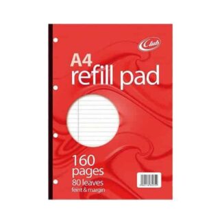 STATIONERY RULED REFILL PAD A4