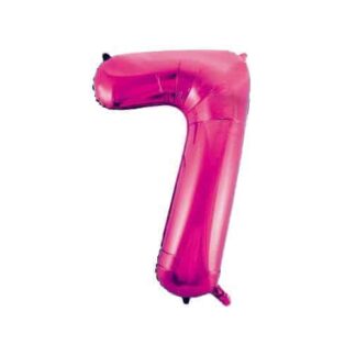 GIANT No.7 PINK BALLOON