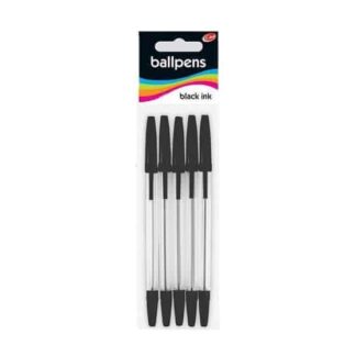 STATIONERY BALLPOINT PENS BLACK
