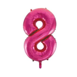 GIANT No.8 PINK BALLOON