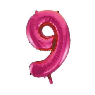 GIANT No.9 PINK BALLOON
