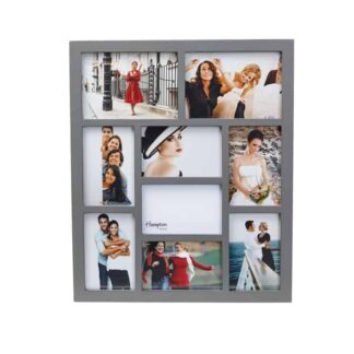 Gallery 9 Aperture Frame Grey