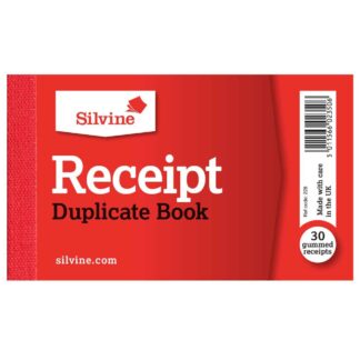 SILVINE RECEIPT BOOK