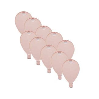 PINK BALLOON SHAPED WEIGHTS