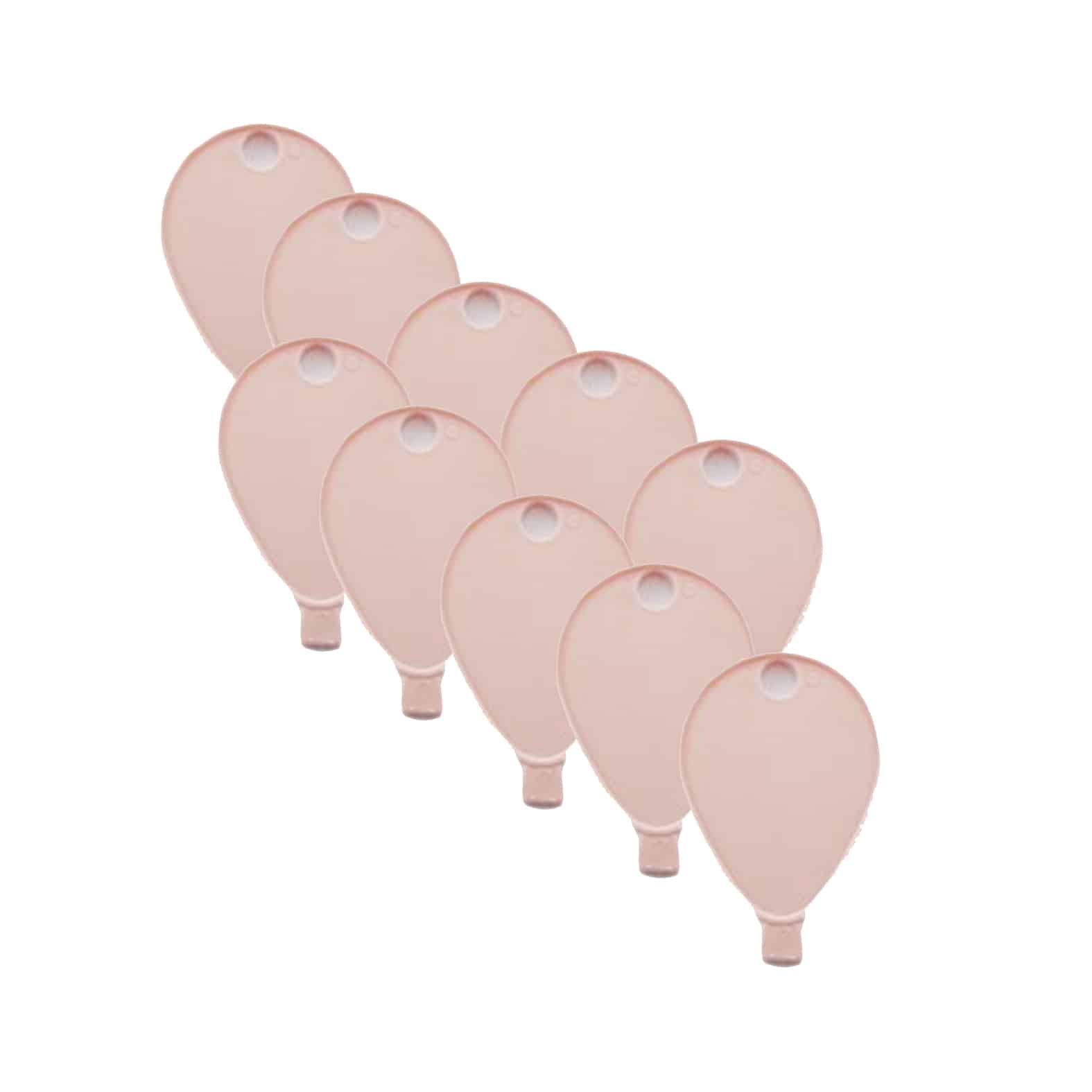 PINK BALLOON SHAPED WEIGHTS