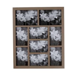 Gallery 9 Aperture Frame Walnut