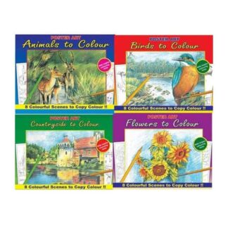 STAIONERY POSTER ART COLOURING BOOKS