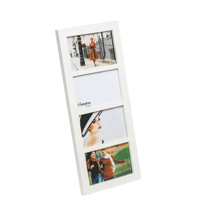 Gallery Quad Frame White