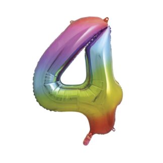 GIANT No.4 RAINBOW BALLOON