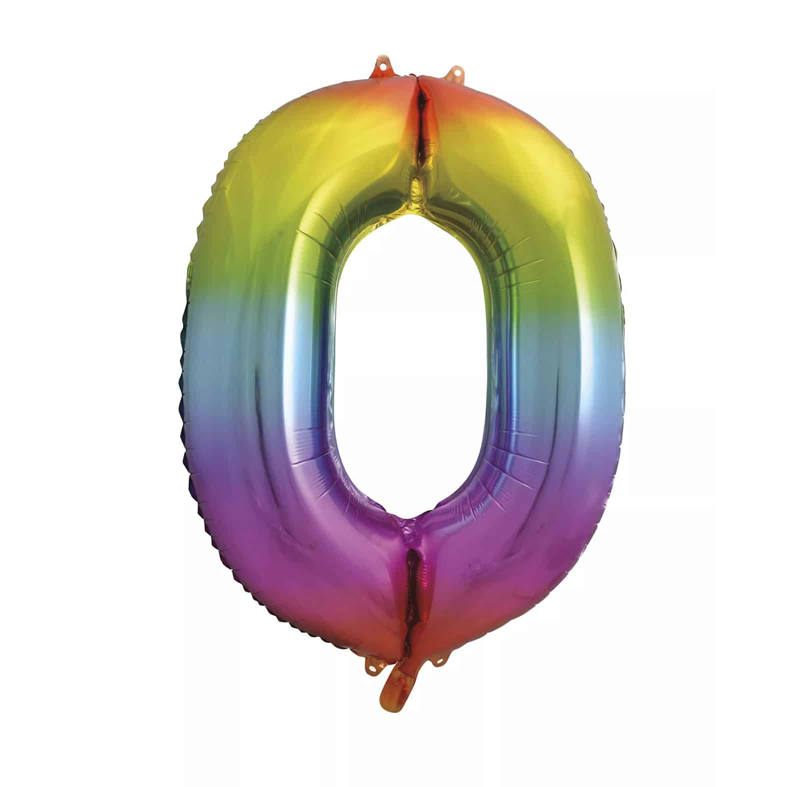 GIANT No.0 RAINBOW BALLOON