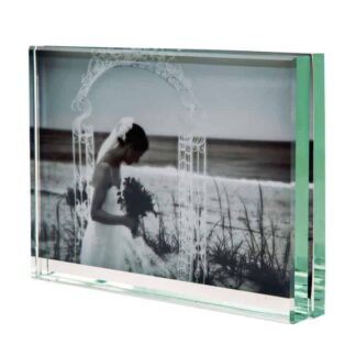 Level Heavy Glass Frame 7x5 Horizontal