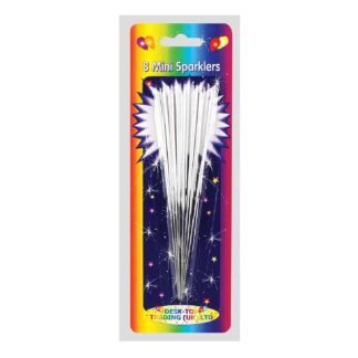 SILVER MINI SPARKLERS