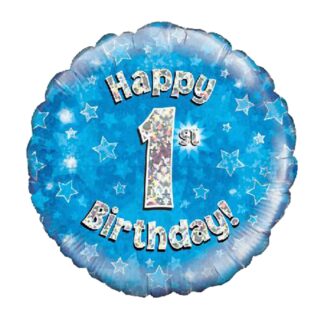 BLUE FOIL BALLOON 1