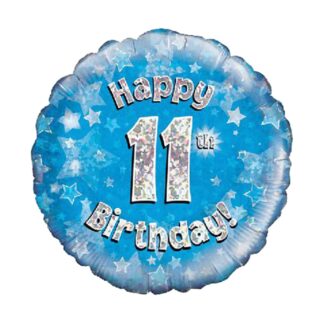 BLUE FOIL BALLOON 11