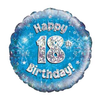 BLUE FOIL BALLOON 18