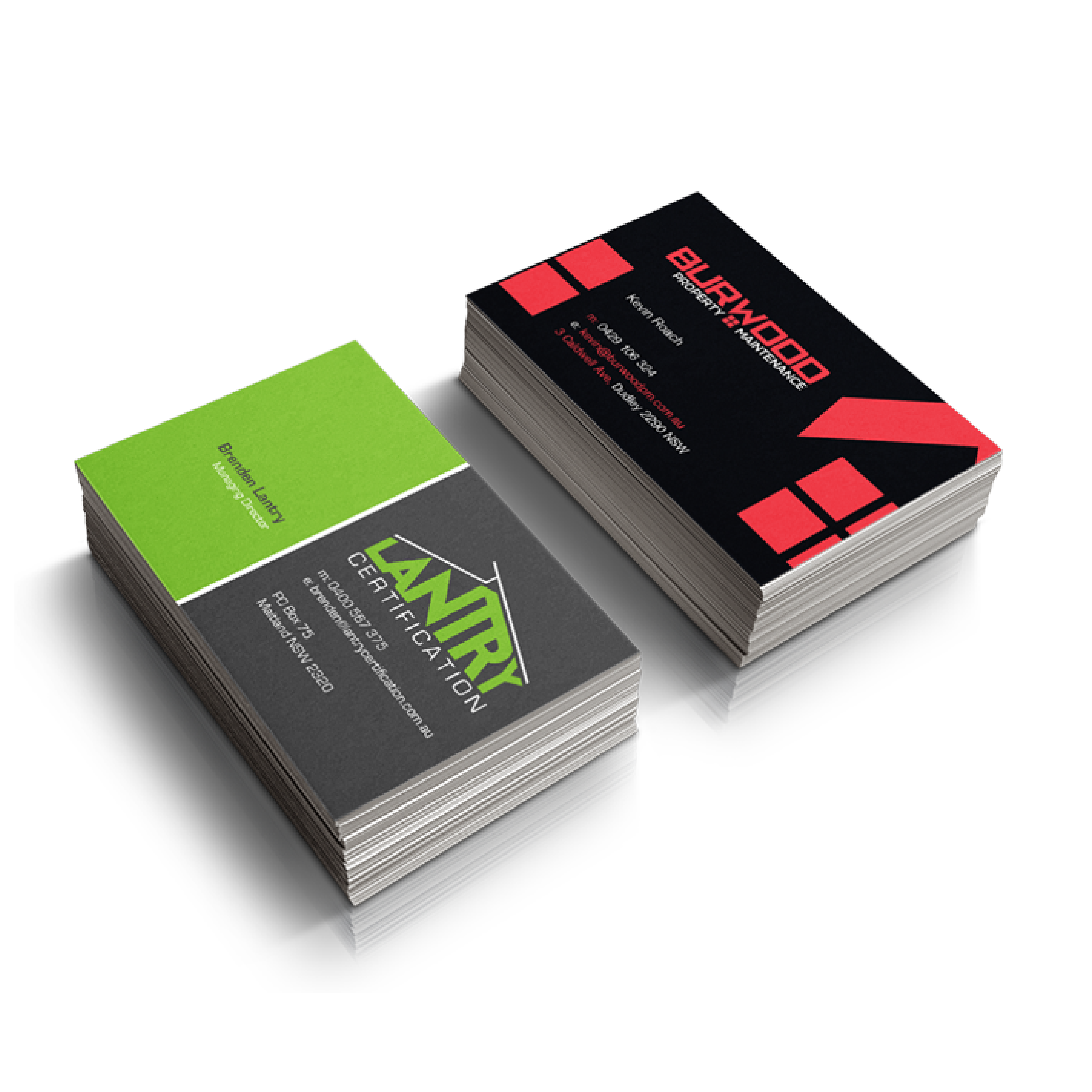 UV Coated Business Cards